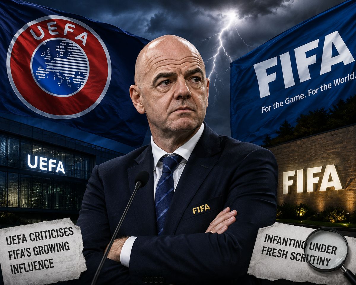 UEFA-FIFA Power Struggle Escalates as Infantino Faces Fresh Scrutiny